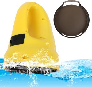 Electric Ice Snow Scraper for Car, USB Charging Car Deicer Electric with 3000mAh Battery, Time-Saving, Fast Deicing to Remove Car Window Windshield Frost, Ice, Snow (Yellow)